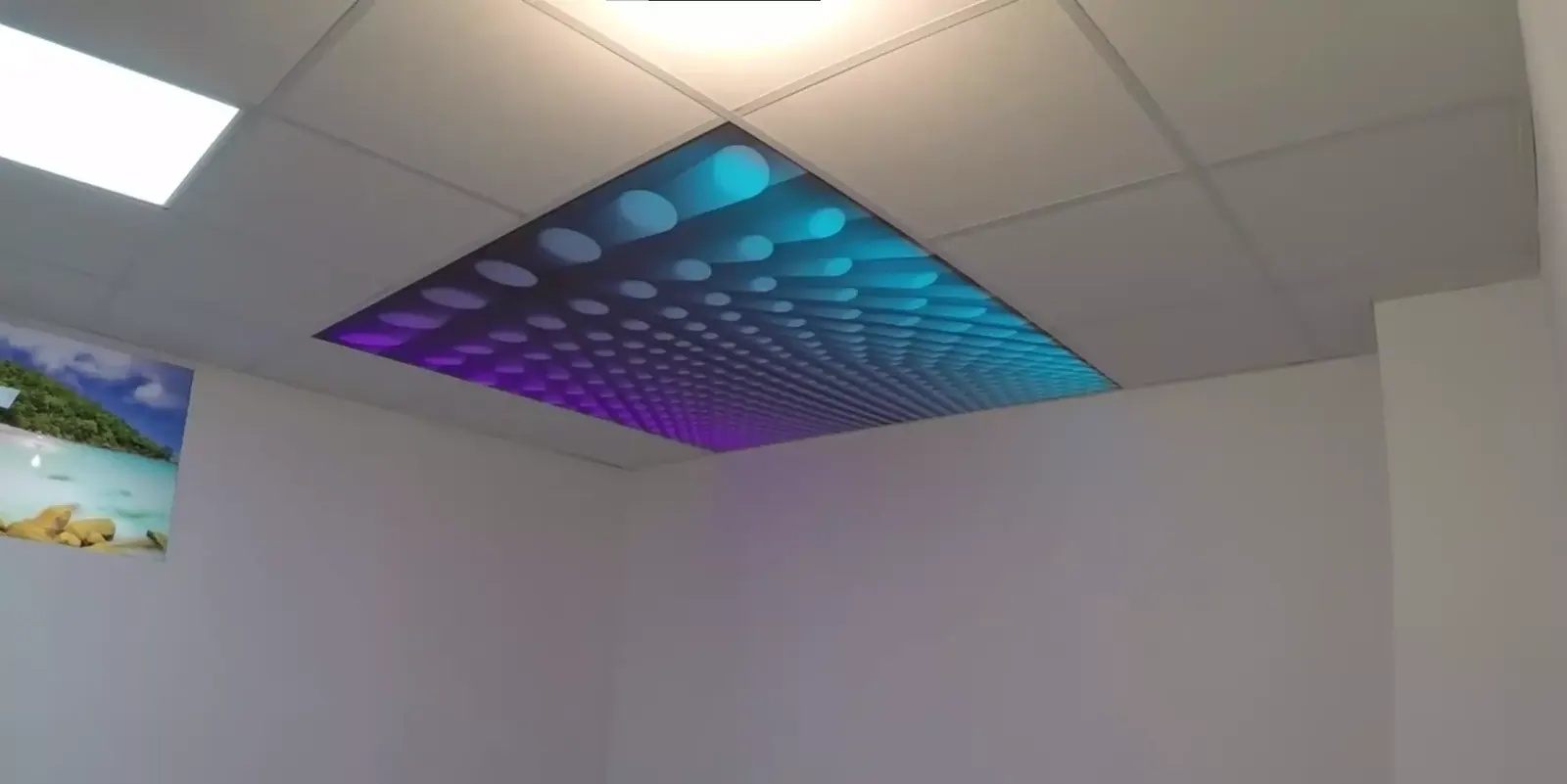 3D натяжной потолок для офиса — Пермь, Чердынская, 20, фото 1