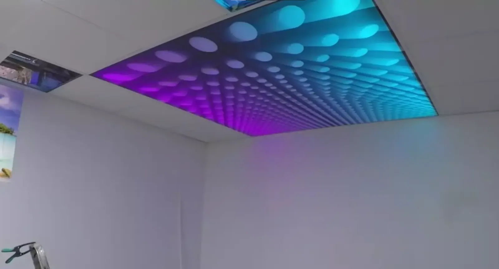 3D натяжной потолок для офиса — Пермь, Чердынская, 20, фото 3